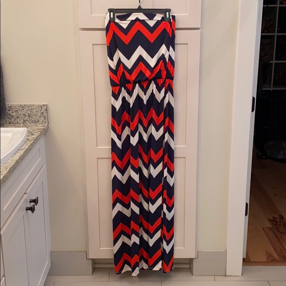 BRAND NEW Patriotic Maxi Dress